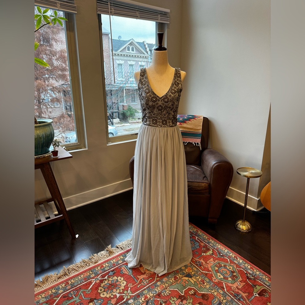 BHLDN Mischa Dress Size 0 in Fog